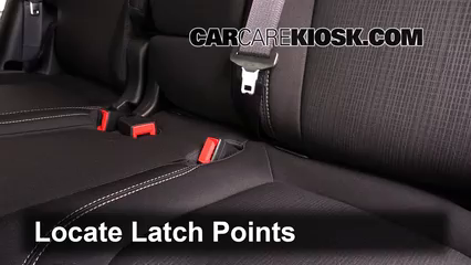 2015 Jeep Cherokee Latitude 2.4L 4 Cyl. Car Seats Install